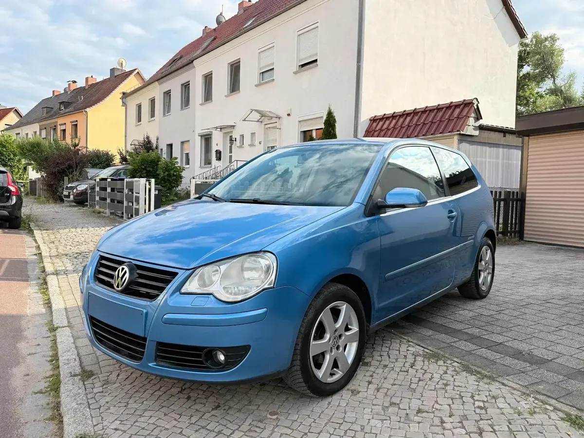 Gebraucht VW Polo United 70 PS (51 kW) 2008 Blau Kleinwagen