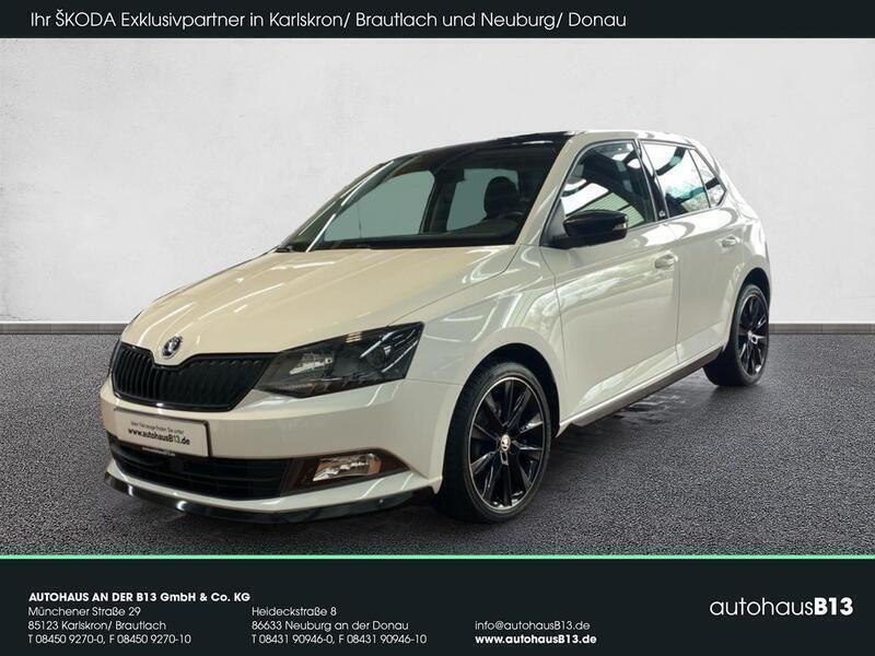 Candy weiss (weiß) Gebraucht 2018 Skoda Fabia Monte Carlo Kleinwagen | 13.990 € (Fairer Preis) - Bild 1/4