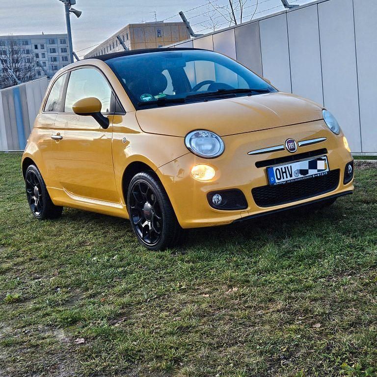 Gebraucht Fiat 500C Lounge 69 PS (50 kW) 2015 Gelb Cabrio