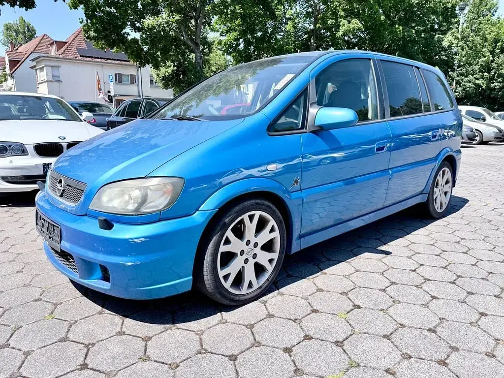 Gebraucht Opel Zafira OPC 200 PS (147 kW) 2003 Blau Van / Kleinbus