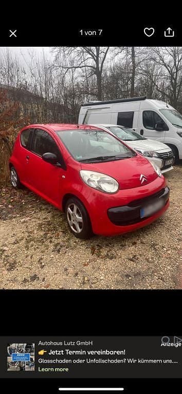 Rot Gebraucht 2007 Citroën C1 Style Kleinwagen | 1.300 € (Fairer Preis) - Bild 1/4