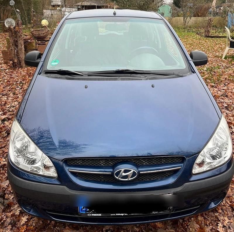 Gebraucht Hyundai Getz 67 PS (49 kW) 2009 Blau Kleinwagen