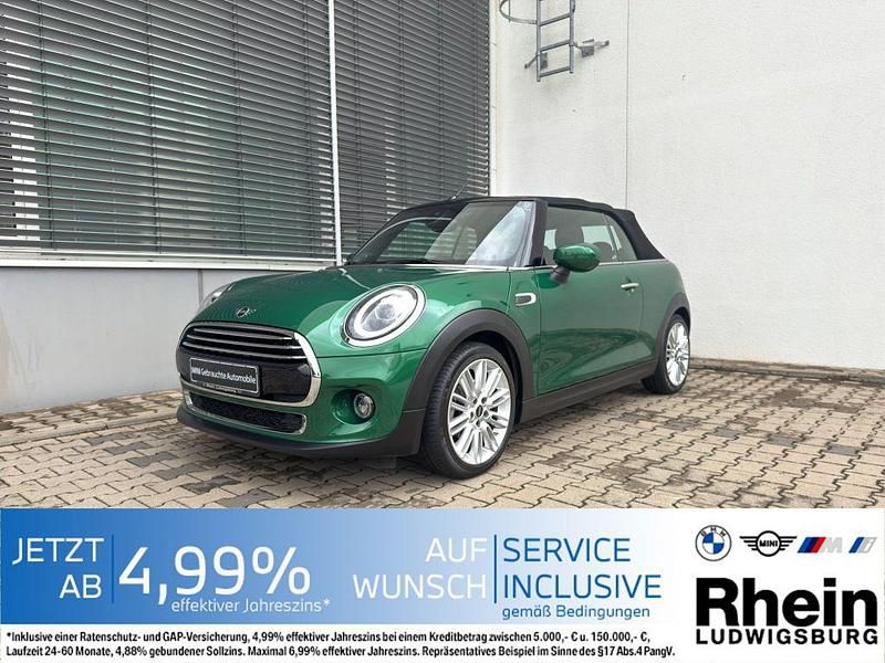 Grün Gebraucht 2019 Mini Cooper Cabriolet Cabrio | 17.990 € (Guter Preis) - Bild 1/4