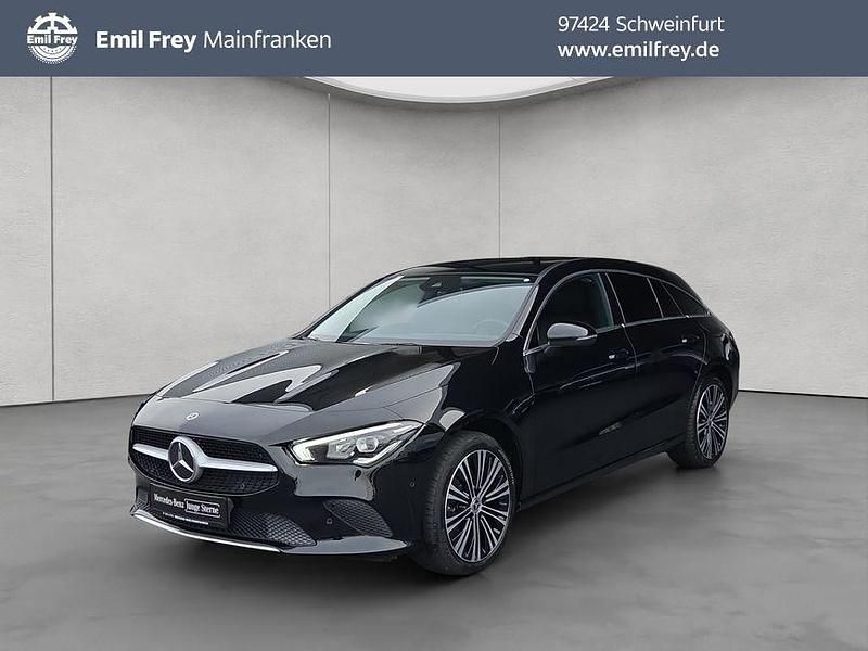 Schwarz Gebraucht 2021 Mercedes CLA250e Shooting Brake Progressive Kombi | 23.450 € (Superpreis) - Bild 1/4