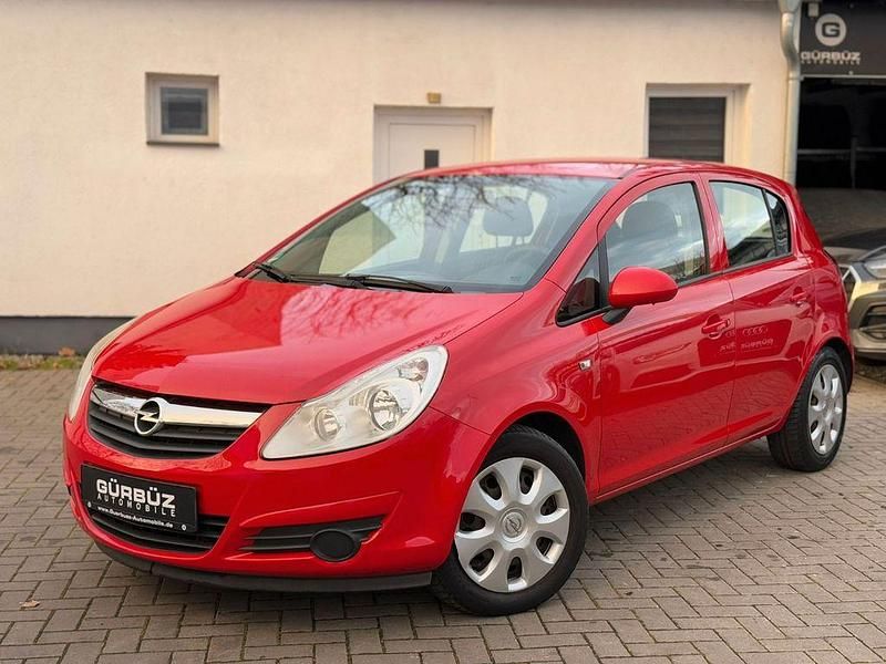 Gebraucht Opel Corsa Edition 80 PS (58 kW) 2008 Rot Kleinwagen