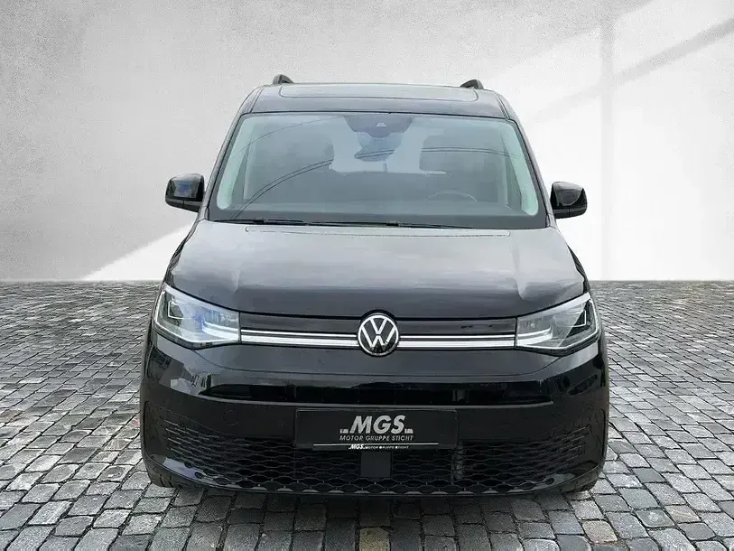 Usata VW Caddy S 122 CV (89 kW) 2021 Nero Monovolume
