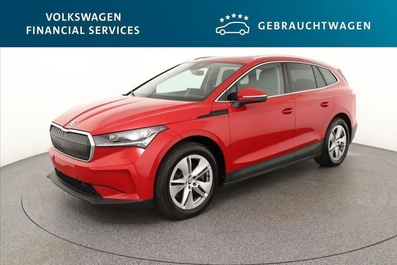 Velvetrot premium metallic Gebraucht 2022 Skoda Enyaq iV SUV | 33.898 € (Fairer Preis) - Bild 1/4