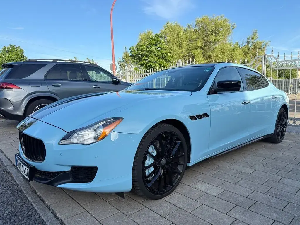 Gebraucht Maserati Quattroporte 530 PS (389 kW) 2014 Blau Limousine