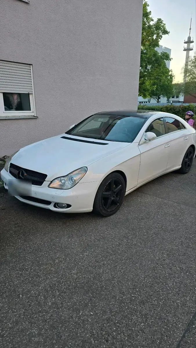 Gebraucht Mercedes CLS350 272 PS (200 kW) 2004 Weiß Coupé