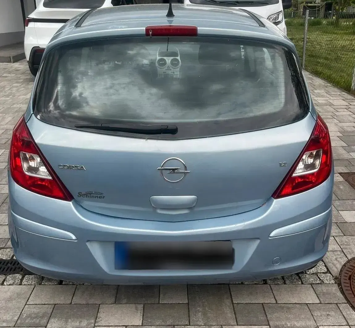 Gebraucht Opel Corsa 80 PS (58 kW) 2008 Blau Kleinwagen