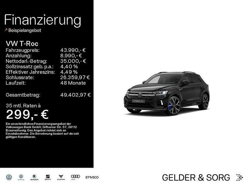 Gebraucht VW T-Roc R 300 PS (220 kW) 2024 Deep black perleffekt SUV