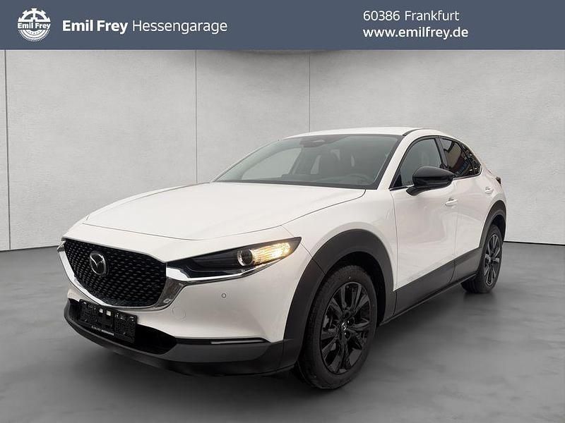 Snowflake white metallic Neu 2025 Mazda CX-30 Homura-Line SUV | 26.650 € - Bild 1/4