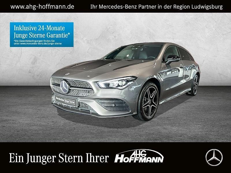 Grau Gebraucht 2023 Mercedes CLA250e Shooting Brake AMG Kombi | 33.925 € (Etwas zu teuer) - Bild 1/4