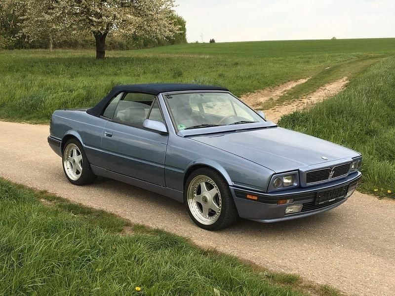 Violett Gebraucht 1993 Maserati Biturbo Cabrio | 42.500 € - Bild 1/4