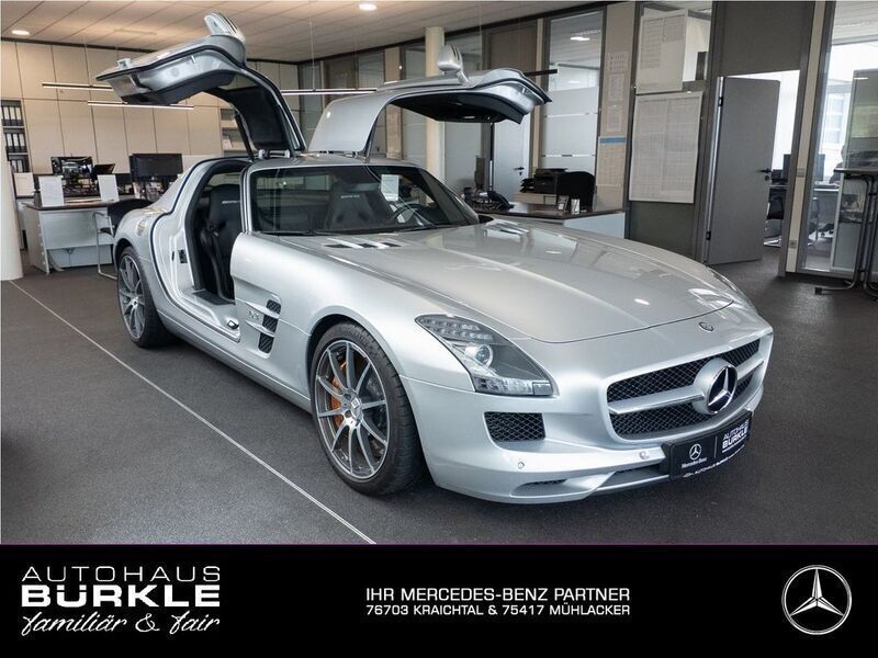 Iridiumsilber Gebraucht 2012 Mercedes SLS AMG AMG Coupé | 229.840 € (Teuer) - Bild 1/4