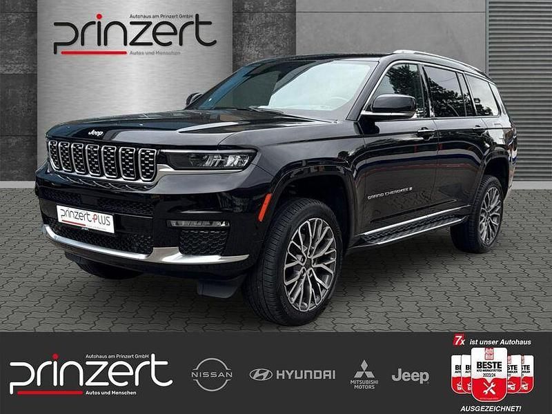 Schwarz Gebraucht 2022 Jeep Grand Cherokee Summit SUV | 58.270 € - Bild 1/3