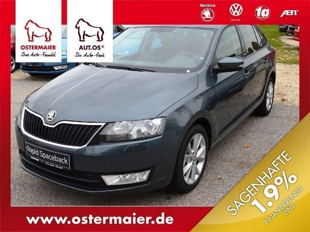 Gebraucht Skoda Rapid Joy 116 PS (85 kW) 2016 Grau metallic Kombi