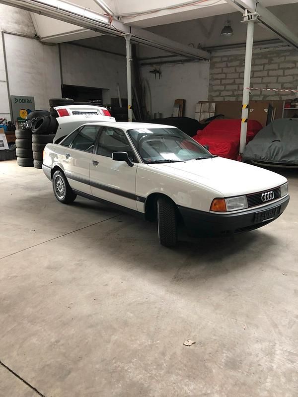 Usata Audi 80 Basis 1987 Bianco Berlina