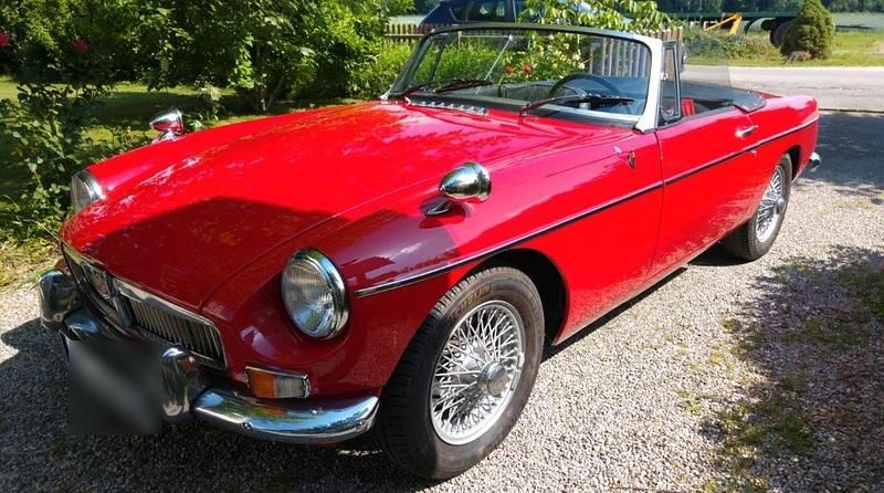 Usata MG B 95 CV (69 kW) 1970 Rosso Cabrio