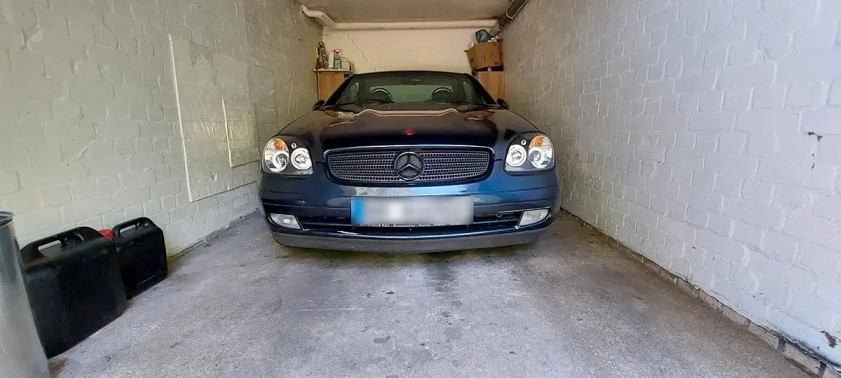 Gebraucht Mercedes SLK230 198 PS (145 kW) 1998 Schwarz Cabrio