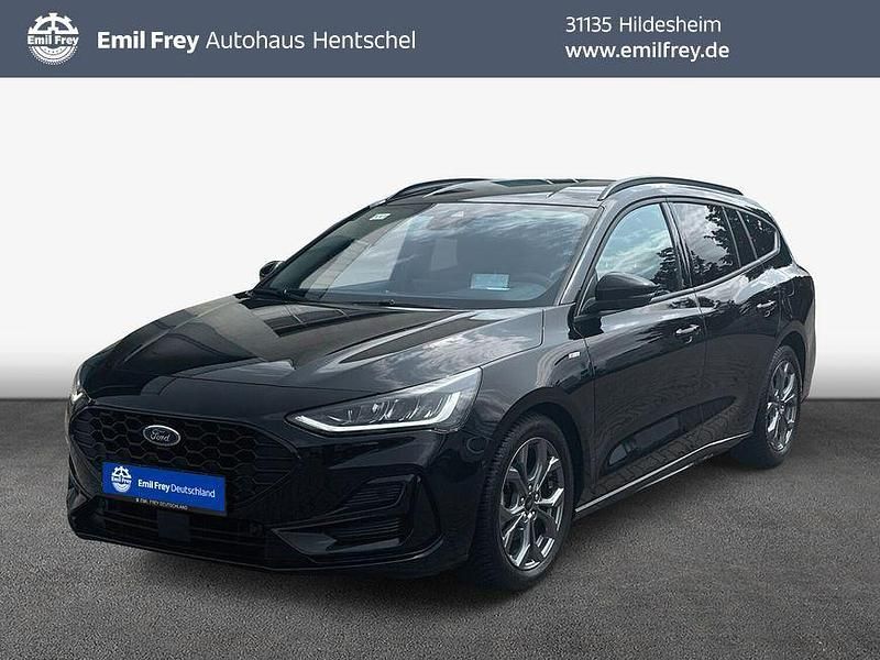 Schwarz Gebraucht 2023 Ford Focus ST-Line X Limousine | 25.444 € (Teuer) - Bild 1/4