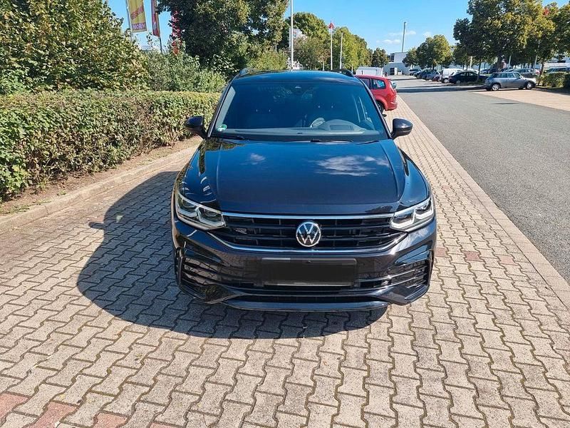 Schwarz Gebraucht 2021 VW Tiguan R-line SUV | 29.100 € (Superpreis) - Bild 1/4