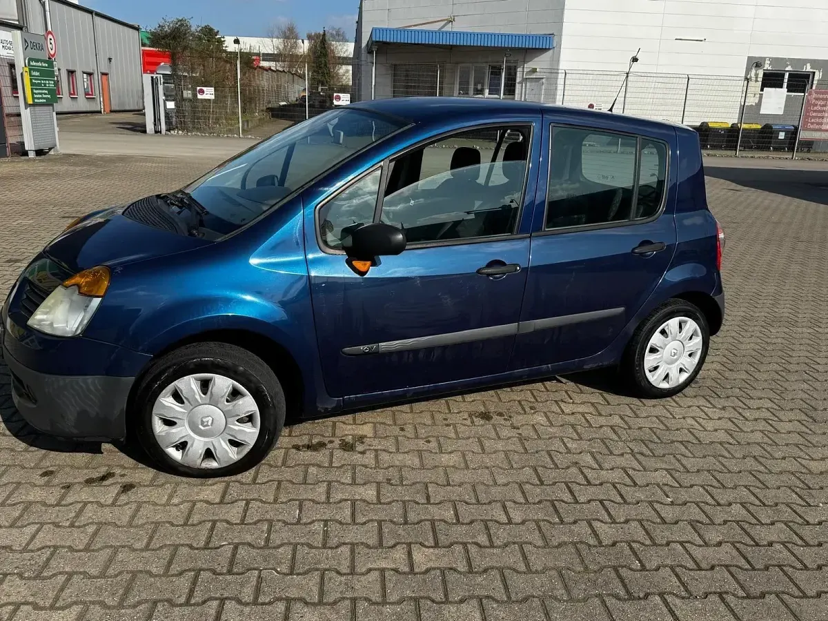 Gebraucht Renault Modus 65 PS (47 kW) 2005 Blau Van / Kleinbus