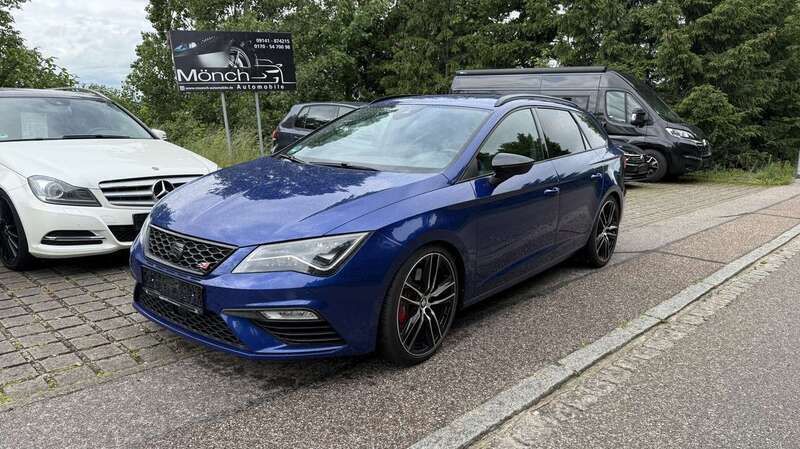 "mystery" blau Gebraucht 2018 Cupra Leon Kombi | 18.999 € (Superpreis) - Bild 1/4
