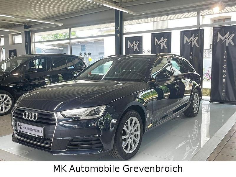 Blau Gebraucht 2017 Audi A4 Basis Kombi | 14.498 € (Guter Preis) - Bild 1/4