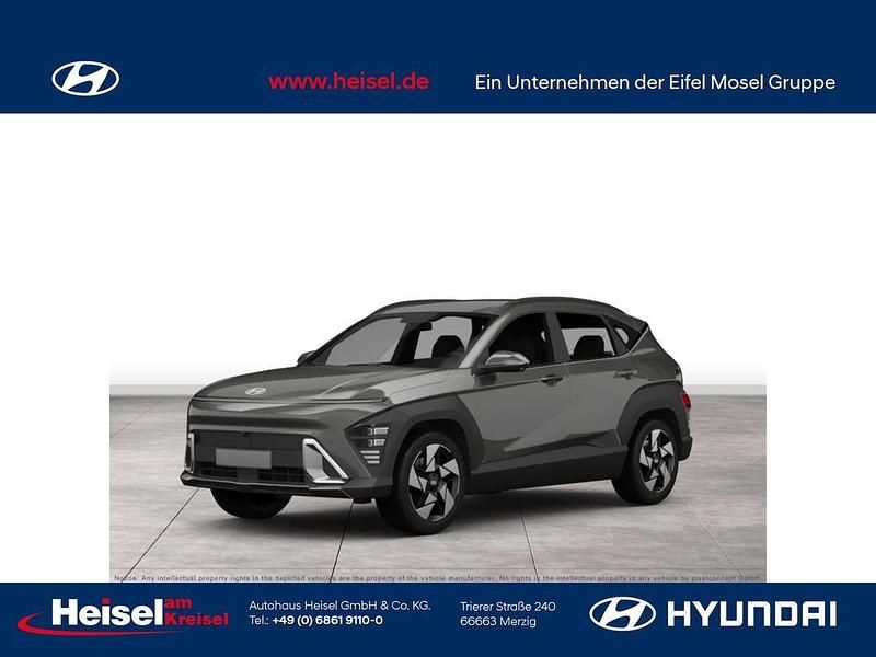 Grau Neu 2025 Hyundai Kona Prime SUV | 30.560 € (Fairer Preis) - Bild 1/4