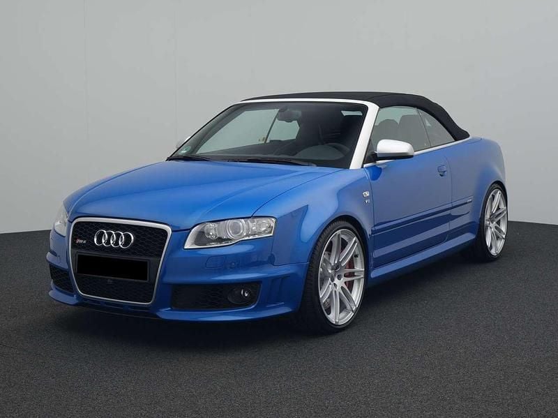 Blau Gebraucht 2007 Audi RS4 Cabrio | 59.950 € - Bild 1/4