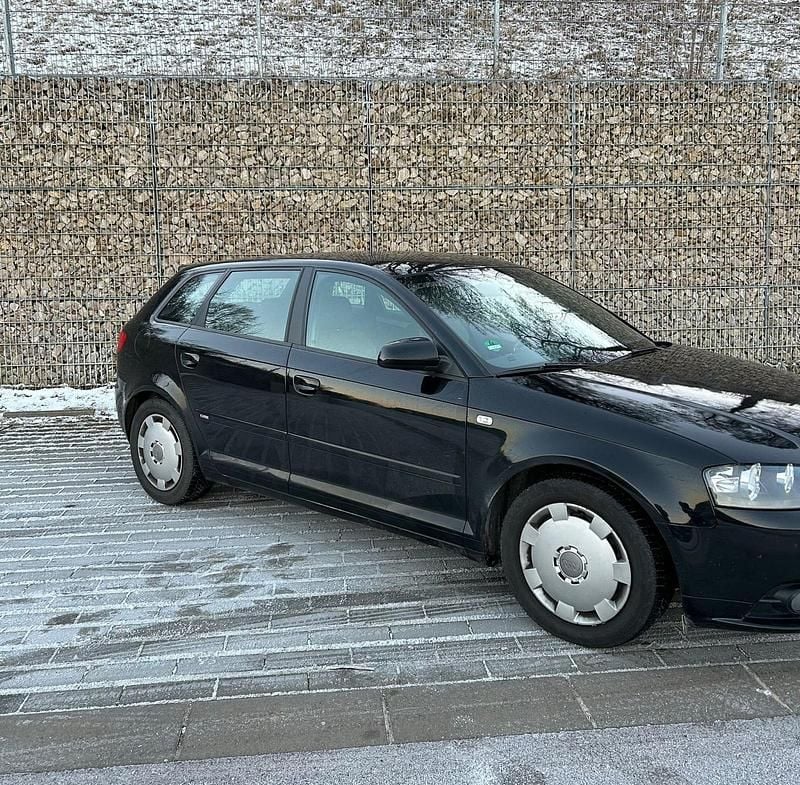 Gebraucht Audi A3 S-Line 101 PS (74 kW) 2008 Schwarz Kleinwagen