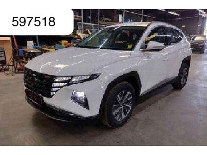 Atlas white / sol Gebraucht 2022 Hyundai Tucson SUV | 21.450 € (Superpreis) - Bild 1/4