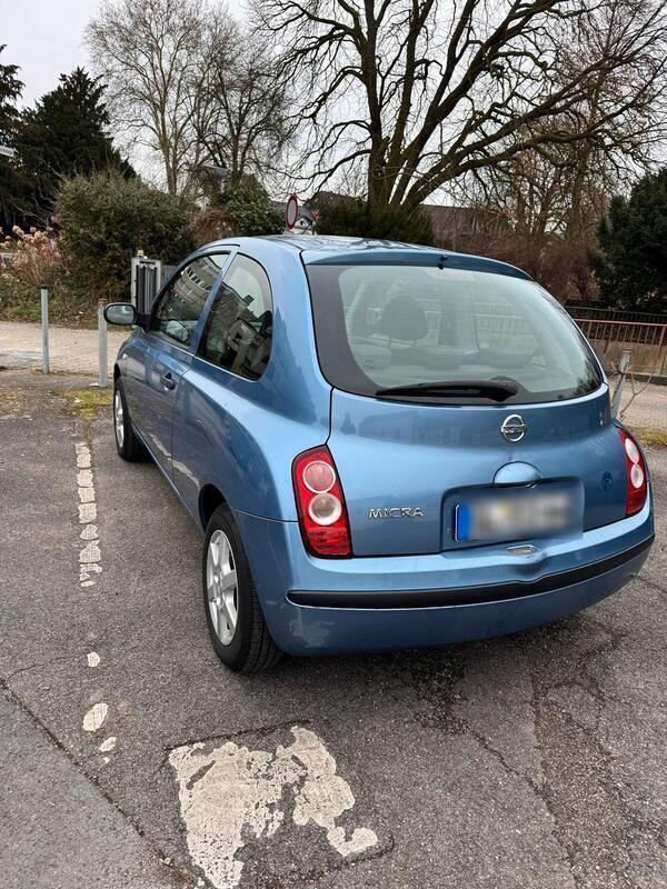 Blau Gebraucht 2006 Nissan Micra Visia Kleinwagen | 1.350 € (Fairer Preis) - Bild 1/4