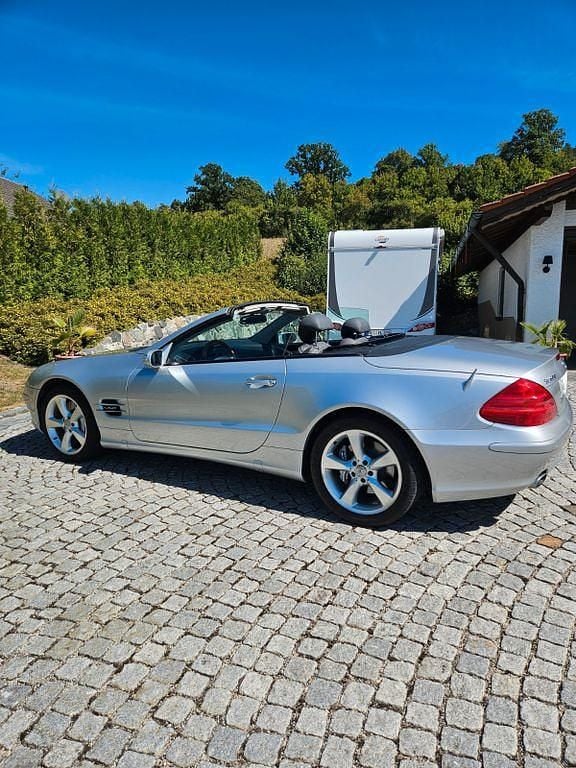 Gebraucht Mercedes SL600 500 PS (367 kW) 2004 Silber Cabrio
