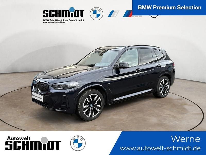 Gebraucht BMW iX3 Shadowline 210 kW (286 PS) 2023 M carbonschwarz SUV