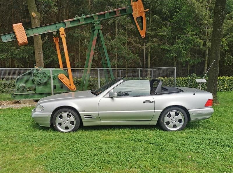 Silber Gebraucht 1998 Mercedes SL280 Cabrio | 21.990 € (Guter Preis) - Bild 1/4