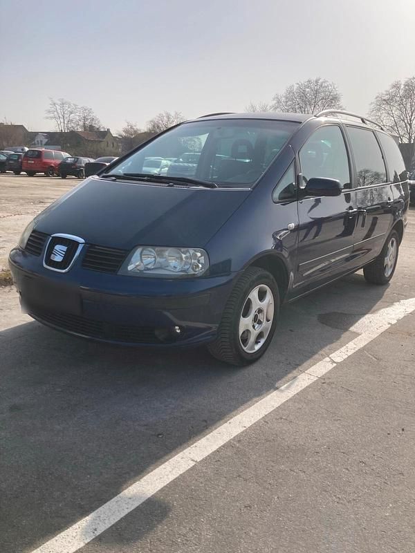 Gebraucht Seat Alhambra 116 PS (85 kW) 2003 Blau Van / Kleinbus