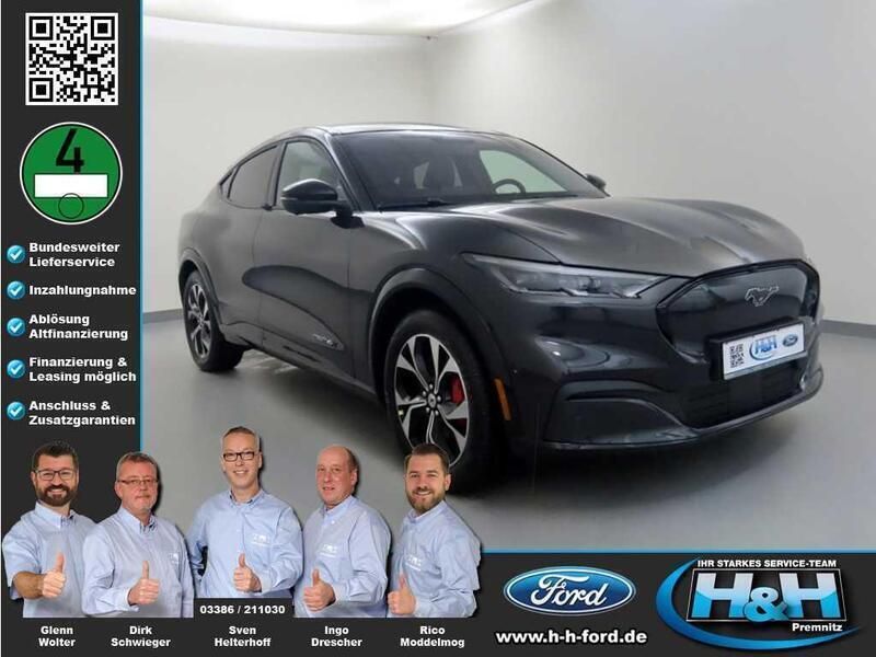 Gebraucht Ford Mustang Mach-E 258 kW (351 PS) 2022 Grau (darkmatter grey) SUV