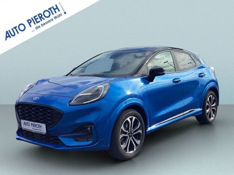 Desert island blue metallic Gebraucht 2023 Ford Puma ST-Line X SUV | 22.850 € (Etwas zu teuer) - Bild 1/4
