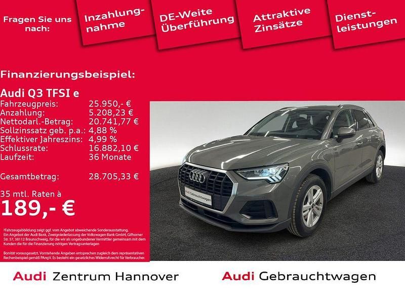 Chronosgrau metallic Gebraucht 2022 Audi Q3 Ambiente SUV | 25.950 € (Guter Preis) - Bild 1/4
