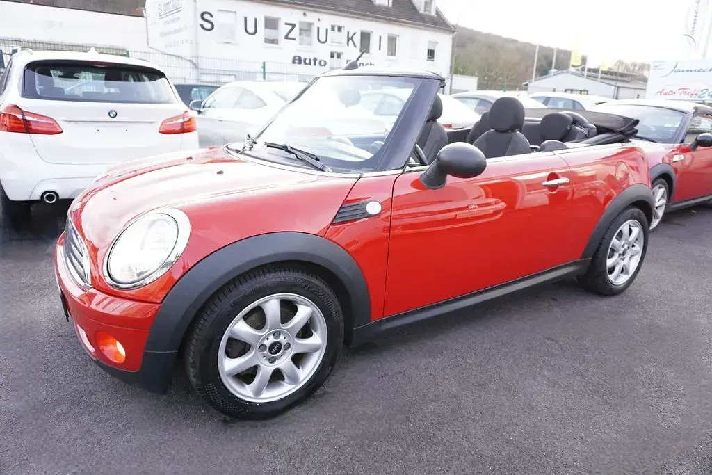 Second-hand Mini One Cabriolet 98 CP (72 kW) 2010 Roșu Cabrio
