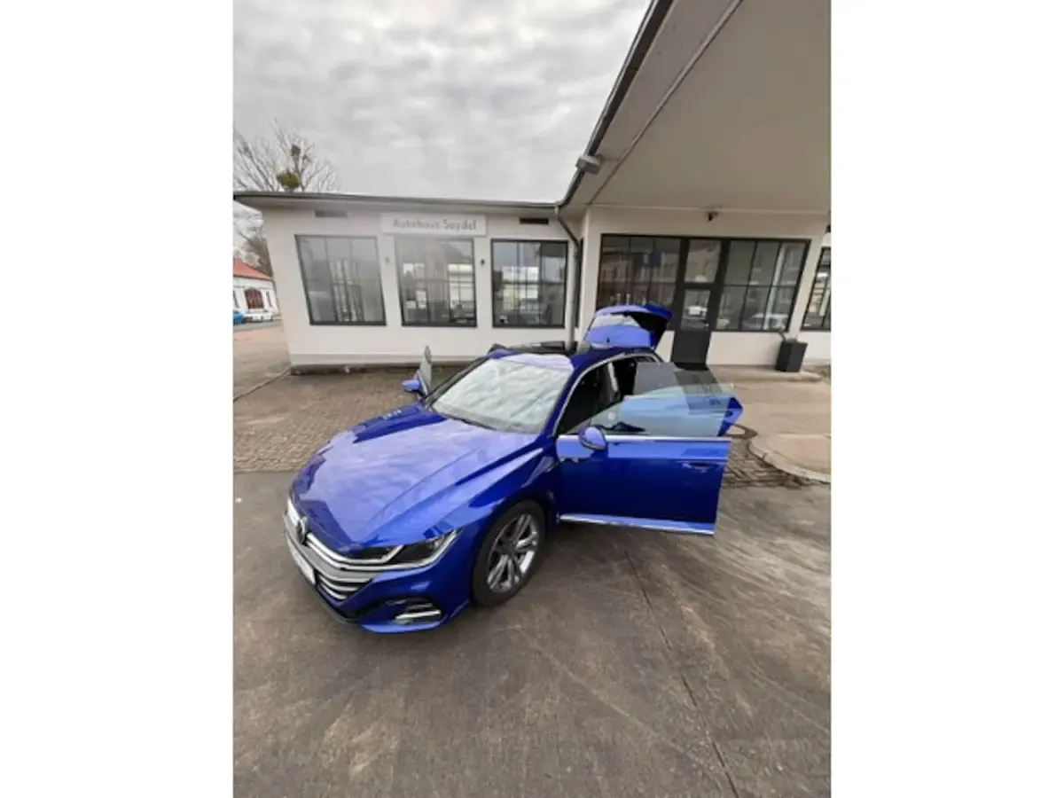 Gebraucht VW Arteon R-line 200 PS (147 kW) 2022 Blau Limousine