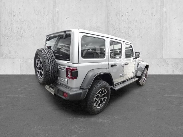 Gebraucht Jeep Wrangler Unlimited Rubicon 272 PS (200 kW) 2024 Silber SUV