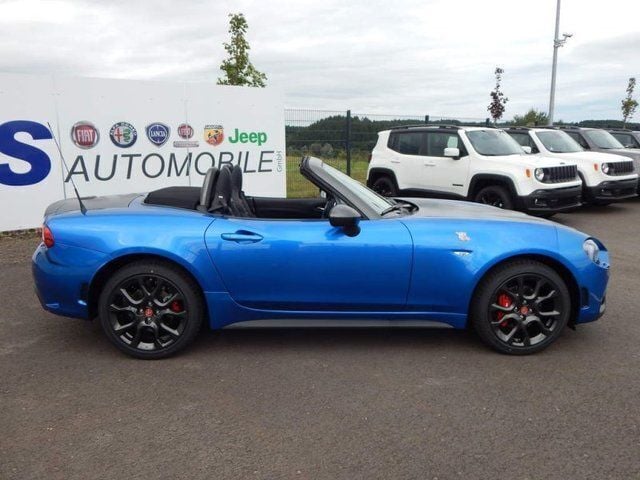Gebraucht Abarth 124 Spider 170 PS (125 kW) 2017 Blau metallic Cabrio