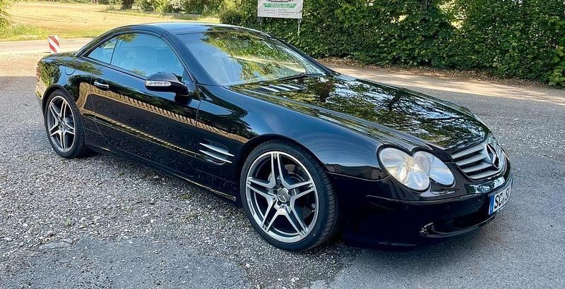 Gebraucht Mercedes SL500 306 PS (225 kW) 2003 Schwarz Cabrio