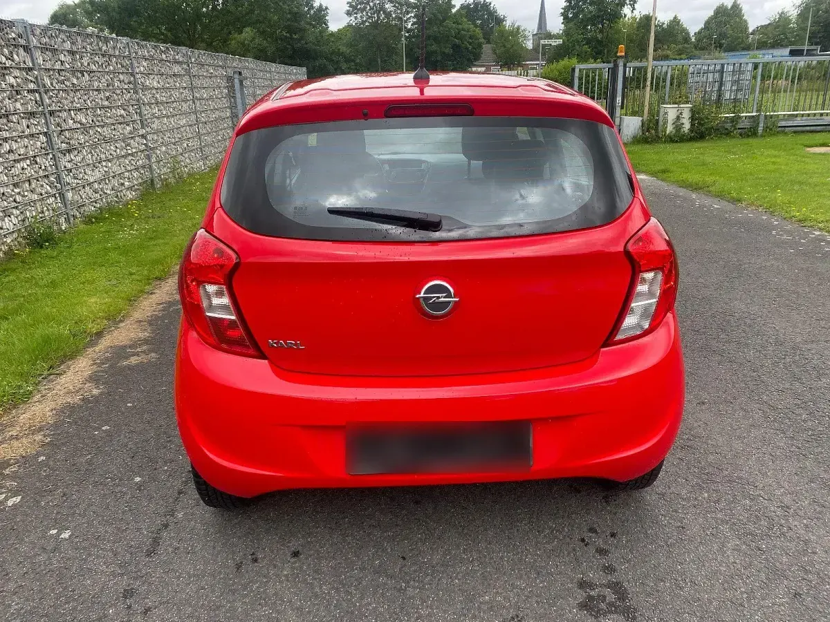 Gebraucht Opel Karl Edition 75 PS (55 kW) 2015 Rot Kleinwagen