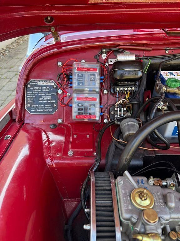 Gebraucht Triumph TR3 95 PS (69 kW) 1957 Rot Cabrio