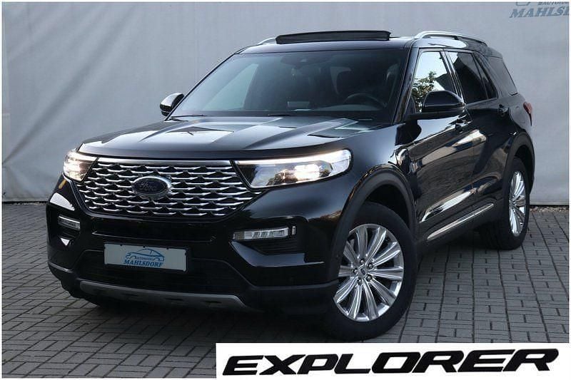 Gebraucht Ford Explorer Platinum 457 PS (336 kW) 2021 Obsidianschwarz SUV