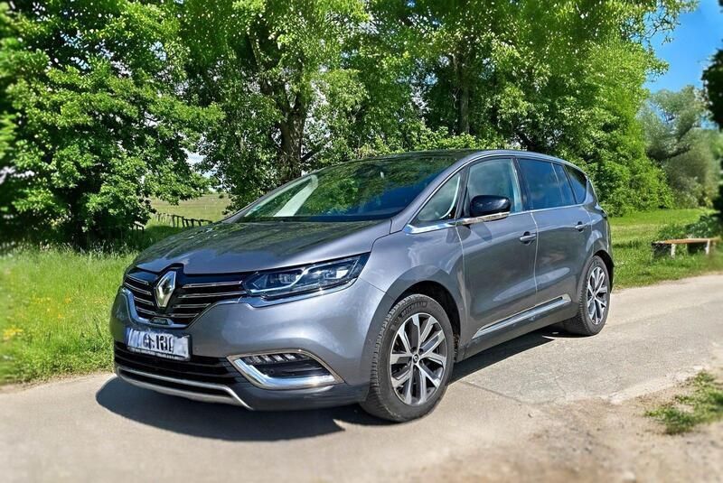 Grau Gebraucht 2017 Renault Espace Initiale Paris Van / Kleinbus | 17.900 € (Guter Preis) - Bild 1/4